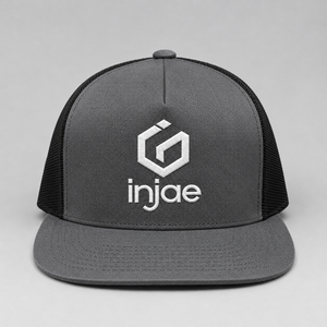Casquette Trucker 6 Panneaux Personnalisée avec Logo Brodé en 3D, Visière Plate, Profil Moyen, en Toile et Maille, Bicolore, Tendance, pour l'Extérieur, Vente en Gros - Product Image 1