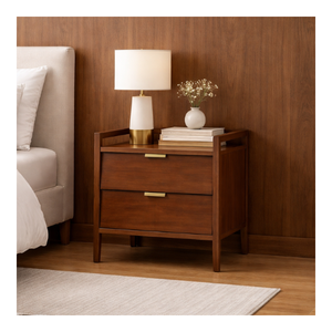 Good Price <b>Bedside</b> <b>Drawer</b> Classical Wooden Bedroom Furniture Odm Oem <b>Oak</b>/Pine/Acacia Solid Wood Vietnamese Supplier - Product Image 1