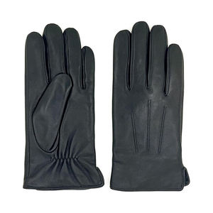 ถุงมือหนังแฟชั่นลายเรียบ ระบายอากาศได้ดี สวมใส่ง่าย คุณภาพพรีเมียมสำหรับผู้หญิง เหมาะสำหรับฤดูหนาว - Product Image 1