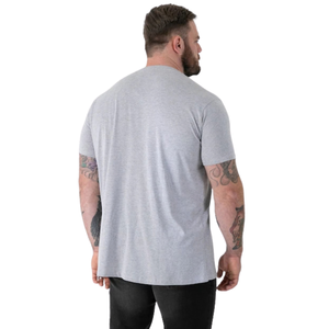 T-shirt col V coupe classique pour homme, manches courtes, décontracté, personnalisable, vente en gros, maillot, vêtement basique quotidien, fabricant OEM, fournisseur - Product Image 2