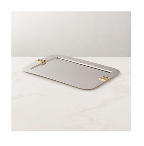 Manufacture in India Elegant Serving Tray kitchenware Decorative & Storage Tray Flatware tabletop Accessories At Lowest Prices - Product Image 1