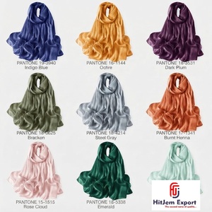 Fashion Accessory <b>Scarf</b> Cloth Supplier Cotton Viscose Polyester Lightweight Blend for Private Label Bulk Orders - Product Image 6