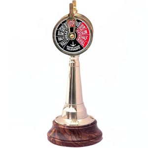 Controlador de Velocidad de Telégrafo Marino de Latón Hecho a Mano, Decoración Náutica Vintage de Escritorio, Regalo Coleccionable - Product Image 2