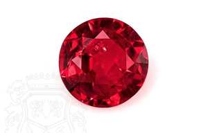 Rubí Rojo de Forma Redonda, Gema Suelta, Tamaños Personalizados, Natural y Creado en Laboratorio para Uso en Joyería - Product Image 4