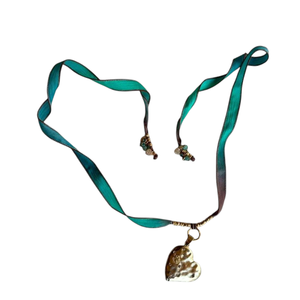 Cinta Plana de Seda 100% Pura YS-300 de Y S INTERNATIONAL, para Joyería, Bolsos, Turquesa, Dos Tonos, Textil, Manualidades, Decoración - Product Image 1