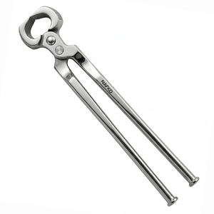 High Performance 14 Inch Shoe <b>Puller</b>-Chrome Vanadium Steel Forged Veterinary Equipment for Pig Cattle Professional Horseshoeing - Product Image 1