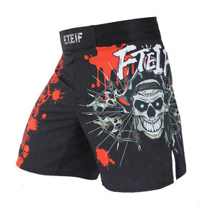 Pantalones Cortos de MMA Personalizados con Impresión por Sublimación, Ropa Deportiva de Boxeo y Artes Marciales, Venta al Por Mayor - Product Image 3