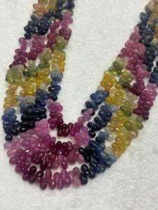 Perles en pierre naturelle KD GEMS & JEWELLERY, forme goutte, multicolores, 811,40 ct, pour la création de colliers - Product Image 3
