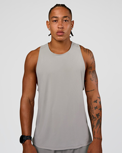 Wholesale High Quality Fitness Bodybuilding Undershirt Gym tank Tops Mens Singlet Men Cotton Vests - Product Image 3