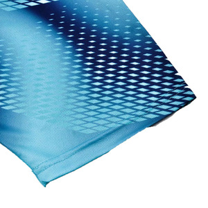 Maillots de football personnalisés en gros pour équipes, 100 % polyester, imprimés par transfert thermique, anti-humidité, respirants, taille élastique, col en V, manches courtes - Product Image 4
