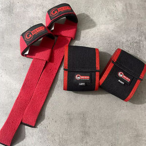 Correas de Levantamiento en Forma de 8 y Combinación de Compresión para Muñecas con Neopreno y Alta Elasticidad - Product Image 1