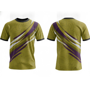 Modern Fit Full Sublimation Breathable T-Shirt | Sublimation Fitness Apparel Supplier | <b>Men</b> Women Adults Sizes | Front - Product Image 6