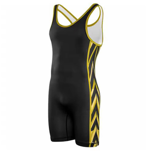 Ropa de Lucha Libre, Singlets con Impresión Personalizada, Singlets de Lucha Libre de Secado Rápido, Singlets de Lucha Libre Hechos de Poliéster - Product Image 1