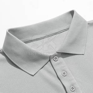 Diseña Tu Propia Camiseta Polo Lisa de Manga Larga para Hombre de Alta Calidad, Nueva Camiseta Polo Lisa de Manga Larga para Hombre - Product Image 4