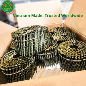 ตะปูเหล็กเกรดอุตสาหกรรมขนาด 15 องศา 1-3/4 นิ้ว 9000 ชิ้น แบบเรียบ/เกลียว/วงแหวน เคลือบไวนิล ยี่ห้อ United Nail ผู้นำด้านผลิตภัณฑ์ในเวียดนาม - Product Image 6