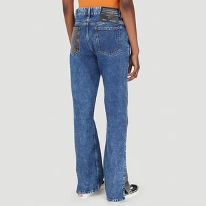 Pantalones Vaqueros de Mezclilla para Mujer, Modernos, Elegantes, Cómodos, Duraderos, de Algodón, Ideales para Viajes, Ropa de Calle, Casual - Product Image 6