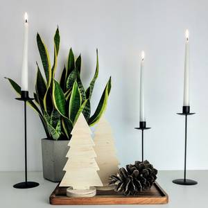 Wooden <b>Christmas</b> <b>Tree</b> Decor Minimalist <b>Tabletop</b> Holiday Decoration For Winter Season Forest Theme - Product Image 6