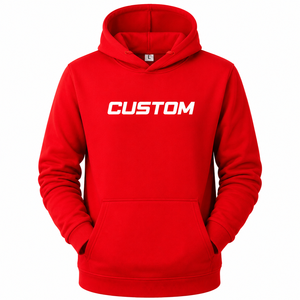 Sweat à capuche unisexe personnalisé vierge, doublé, respirant, imperméable, en polyester/coton, polaire d'hiver, broderie et impression OEM - Product Image 6
