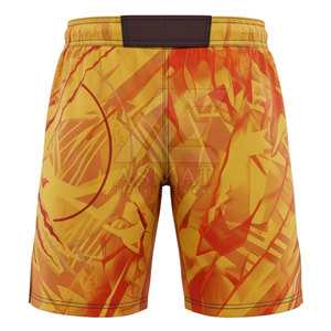 Pantalones cortos de lucha libre profesional para hombre, tela ligera y transpirable para entrenamiento, competición y práctica en el gimnasio - Product Image 3