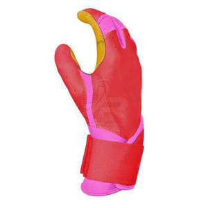 ถุงมือตีเบสบอลสำหรับผู้ใหญ่พร้อมสายรัดข้อมือที่แน่นหนา ระบายอากาศได้ดี รองรับฝ่ามือ และควบคุมนิ้วได้อย่างยืดหยุ่นสำหรับการเล่นกีฬา - Product Image 2