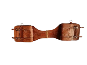 EquiElite Exports EQ-S201 Bolsa de Silla de Montar Western para Carreras de Barriles, 100% Cuero de Búfalo, Herrajes de Acero/Latón, Color Personalizado - Product Image 3