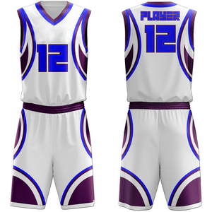 Ensemble d'uniformes de basket-ball personnalisés, blanc, vert, bleu marine, impression par sublimation, polyester respirant, maillot d'équipe unisexe pour adultes avec numéro 12 - Product Image 4