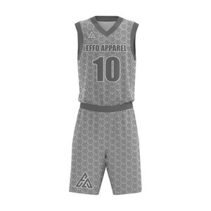 Uniformes de Baloncesto de Jersey 100% Poliéster Sublimados Personalizados de Alta Calidad para Venta en Línea - Product Image 4