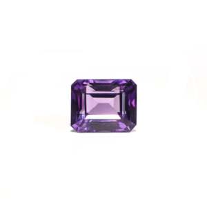 Natural 8.3 Carat Amethyst Loose Gemstone Heart Faceted Cut for Fine Jewelry - Product Image 1