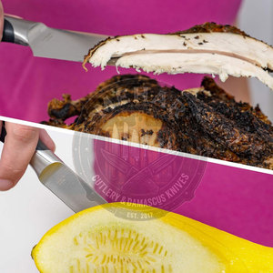 Hot Product Sustainable Factory Manufacture Wood Handle Steel Powder Coated Kitchen <b>Knife</b> <b>Set</b> - Product Image 5