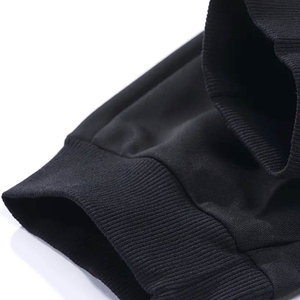 Ensemble de jogging décontracté pour homme avec sweat à capuche vert à blocs de couleur, manches longues et poches latérales, idéal pour l'automne - Product Image 5