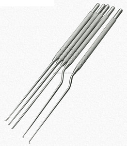 Gancho de Acero Inoxidable WPS para Eliminar Cera de Oídos, Herramienta Recta Tipo Pistola para Cerumen, Otoscopio ENT, Instrumento Quirúrgico para Limpieza Hospitalaria - Product Image 1