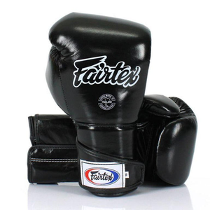 Gants de kickboxing MMA professionnels en cuir avec fermeture auto-agrippante - Product Image 4