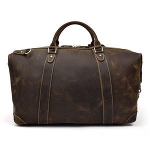 Borsone in pelle Vintage Eira Weekender - Product Image 3