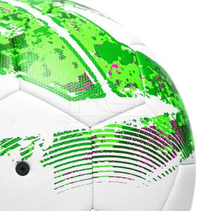 Balón de Fútbol Personalizado OEM de PU Ecológico, Duradero, Ligero y Económico, Hecho en Pakistán, Venta al Por Mayor, Entrenamiento, Alta Calidad - Product Image 4