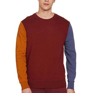 Sweat-shirts en molleton décontractés d'hiver, dernière collection, fabriqués au Pakistan, manches courtes, coupe classique, 100% coton pour hommes - Product Image 1