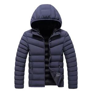 Fully Customized <b>Men's</b> Waterproof <b>Canvas</b> Puffer <b>Jackets</b> Polyester Wadding Filled Winter DDP Shipping - Product Image 5