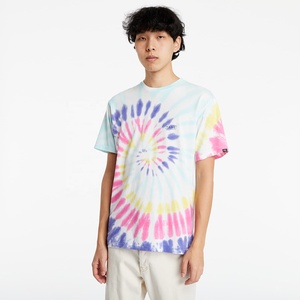 2025 personnalisé unisexe vêtements 100% coton T-Shirt impression broderie cravate teinture lavage hommes t-shirts pour l'homme moderne - Product Image 1