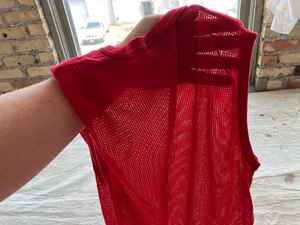 Maillot de sport sans manches en mesh de qualité professionnelle, respirant, pour entraînement de basketball, gym et fitness - Product Image 3