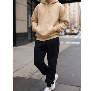 Sudadera de Felpa de Algodón Grueso de Alta Calidad, Ropa Urbana, Sudadera con Capucha Extra Grande con Logotipo Personalizado con Estampado Puff para Hombre - Product Image 6