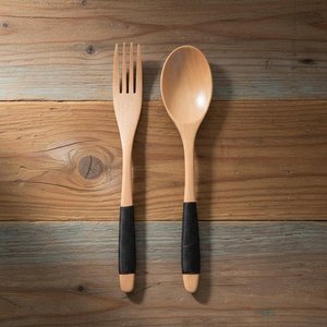 Cuchara para Servir Arroz de Madera WOQI, Utensilio de Cocina Resistente al Calor, Protege las Sartenes - Product Image 4
