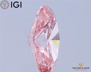 เพชร CVD ขนาด 6.01 กะรัต ความสะอาดระดับ VS1 สีชมพูสดใสแฟนซี พร้อมใบรับรอง IGI ทรงรูปไข่ สำหรับแหวนสั่งทำพิเศษ - Product Image 6