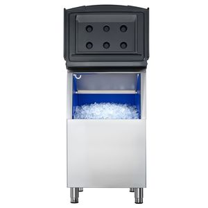 Contenitore per Ghiaccio in Acciaio Inox per Cucine Commerciali, Capacità 250 LBS, Regolabile e Antiscivolo - Product Image 4