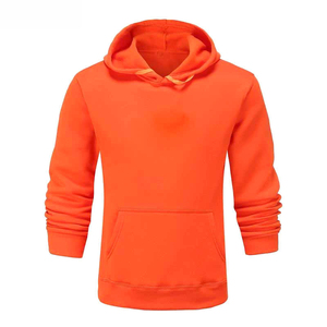 Nouveau Hoodie Homme Automne Hiver en molleton 100% coton épais, coupe ample, motif floral brûlé et lettres, couleur unie - Product Image 4
