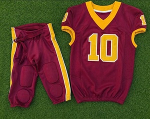 Highest Quality Top Selling Customized Adult American Football Uniform Make Your Own Soccer Wear Sublimation - Product Image 4