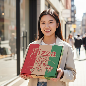 Cajas de Pizza de Cartón Corrugado Personalizadas de Vietnam, Impresión Offset, Ecológicas y Reciclables para Servicios de Comida para Llevar, Restaurantes de Comida Rápida - Product Image 5