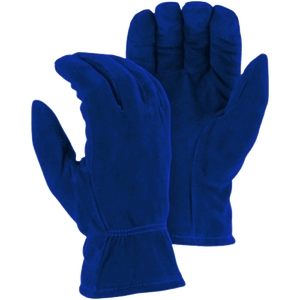 Gants de sécurité en cuir de vachette de qualité supérieure, résistants à l'abrasion et à la chaleur, pour travaux industriels lourds, fabriqués en coton - Product Image 3