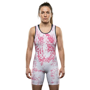 Women Wrestling Sublimated Singlet Sportswear High-<b>Compression</b> Women’s Wrestling Suit Training Women’s Wrestling Jersey - Product Image 5