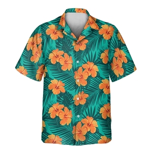 Camisas Hawaianas para Hombre |   Camisas Paradise Found con Estampado Floral, Transpirables, para Vacaciones de Verano, Cuello Camisero, Botones, Camisas de Playa - Product Image 6