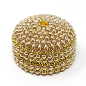 Cajas de embalaje para joyería para decoración de mesa, caja de regalo portátil de diseño para recuerdos de boda, caja de regalo de la India. - Product Image 2