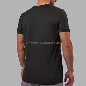 Camiseta Deportiva Ligera de Malla para Hombre, para Gimnasio, Correr, Entrenamiento, con Cuello Redondo, Lisa, de Manga Corta - Product Image 6